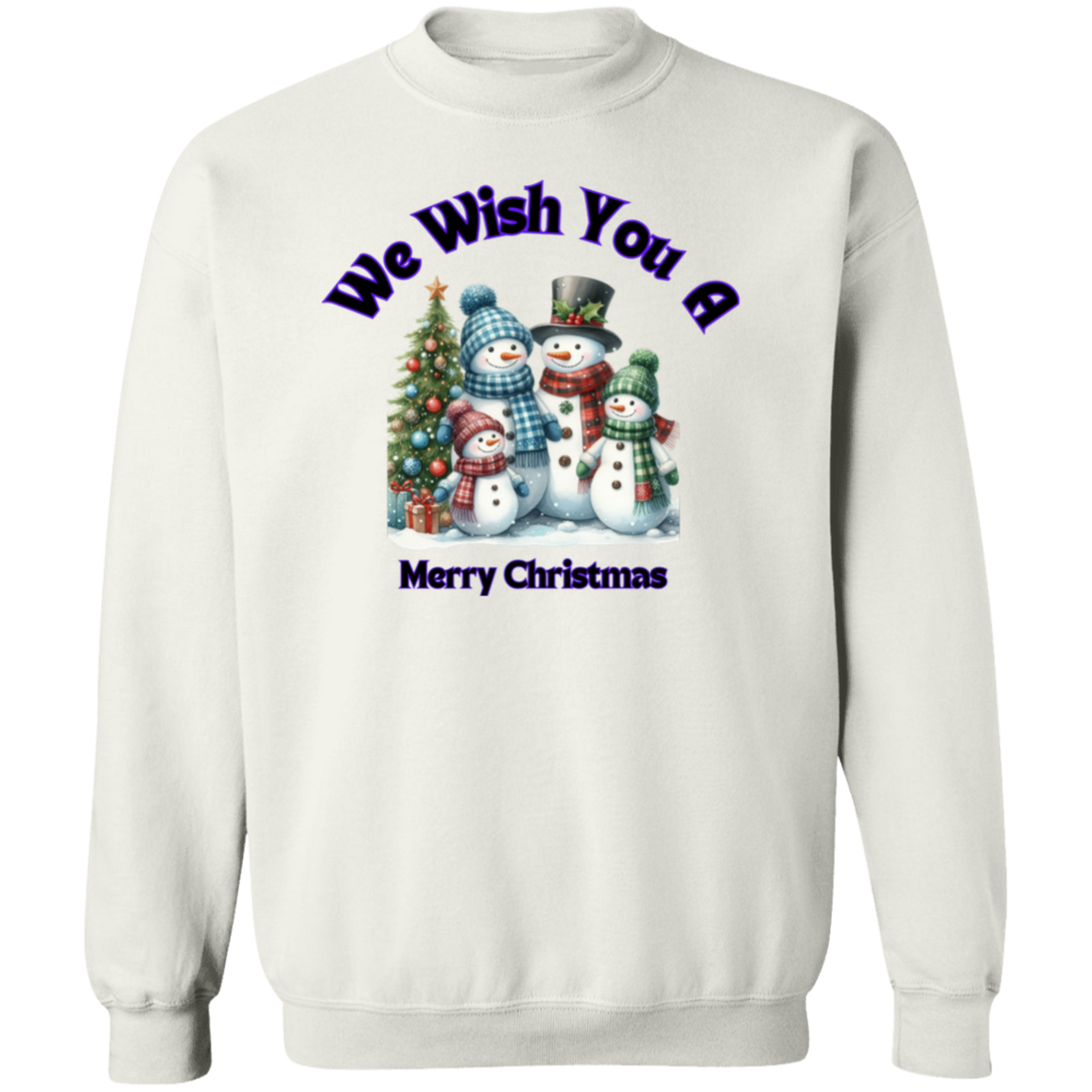 Snomwan Family Merry Christmas Sweatshirt