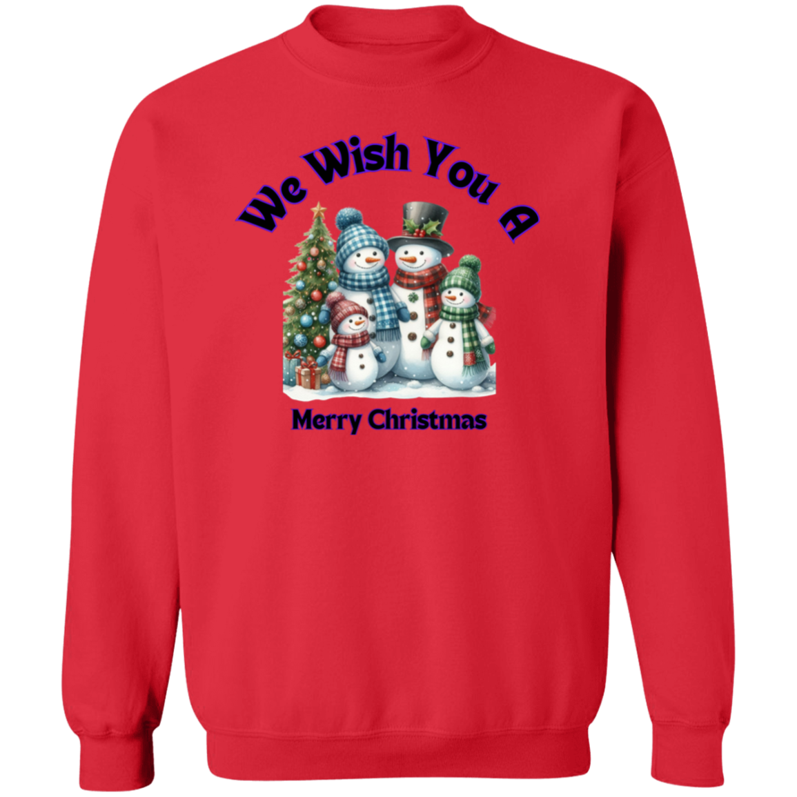 Snomwan Family Merry Christmas Sweatshirt
