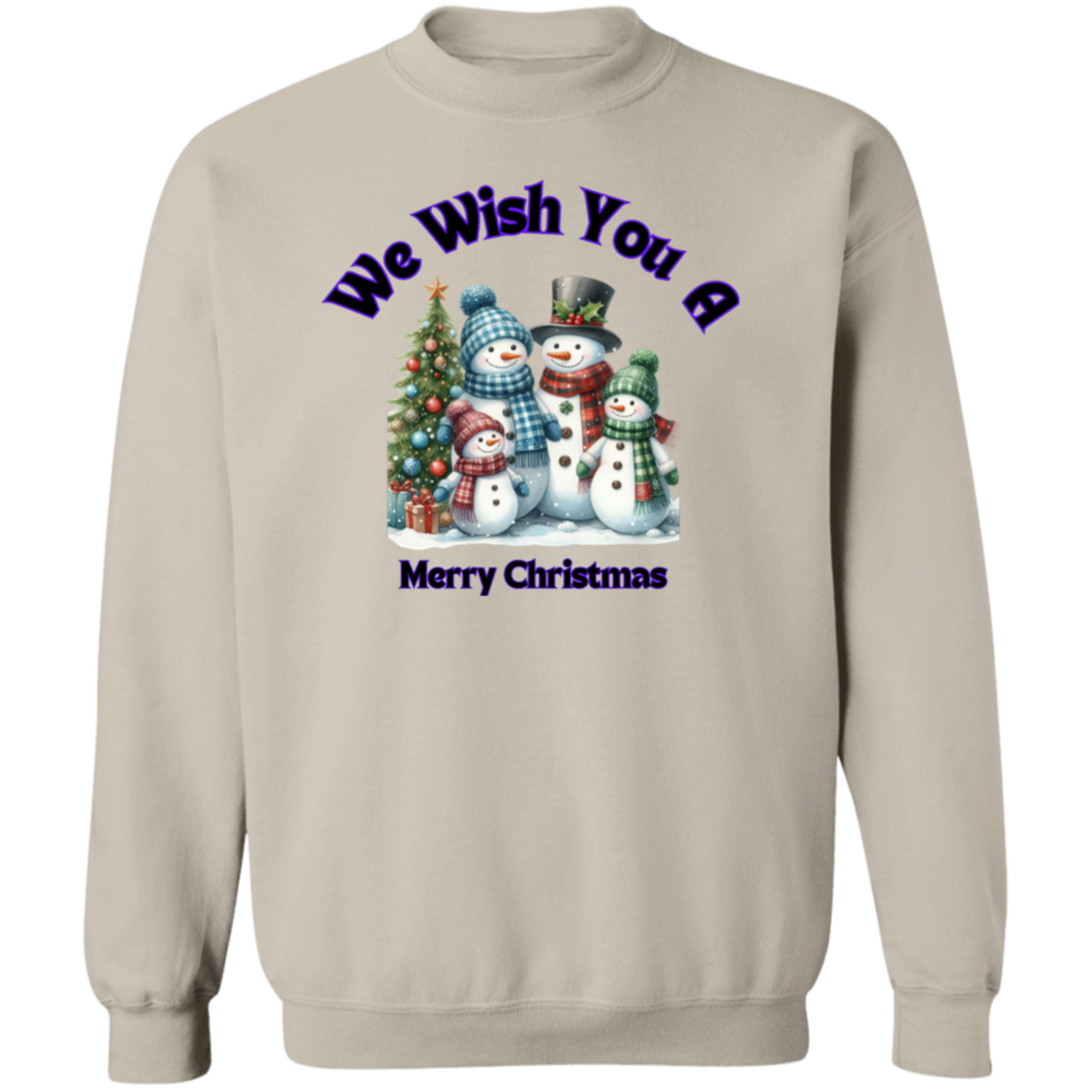 Snomwan Family Merry Christmas Sweatshirt
